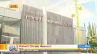 Screen shot from video from Good Day Sacramento showing front of the museum.