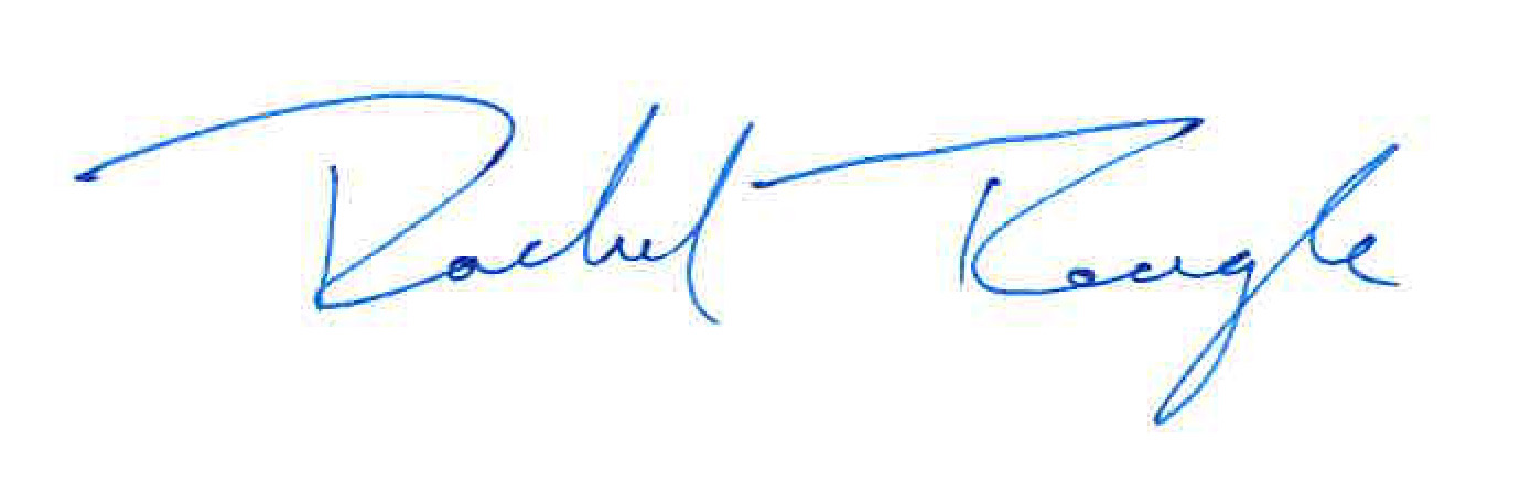 Rachel Teagle signature