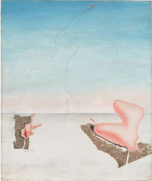 Abstract painting by Salvador Dali.