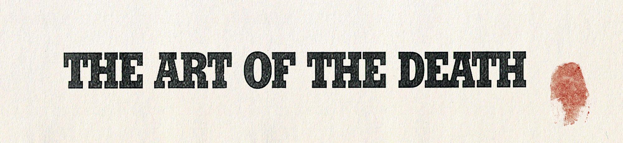 Jake Rose: The Art of the Death