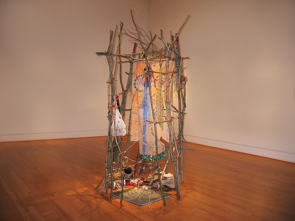 Photo of Celia Herrera Rodriguez's Mitote artwork.