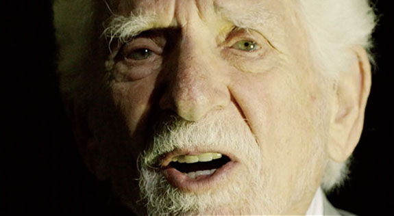 Close up photo of elderly man