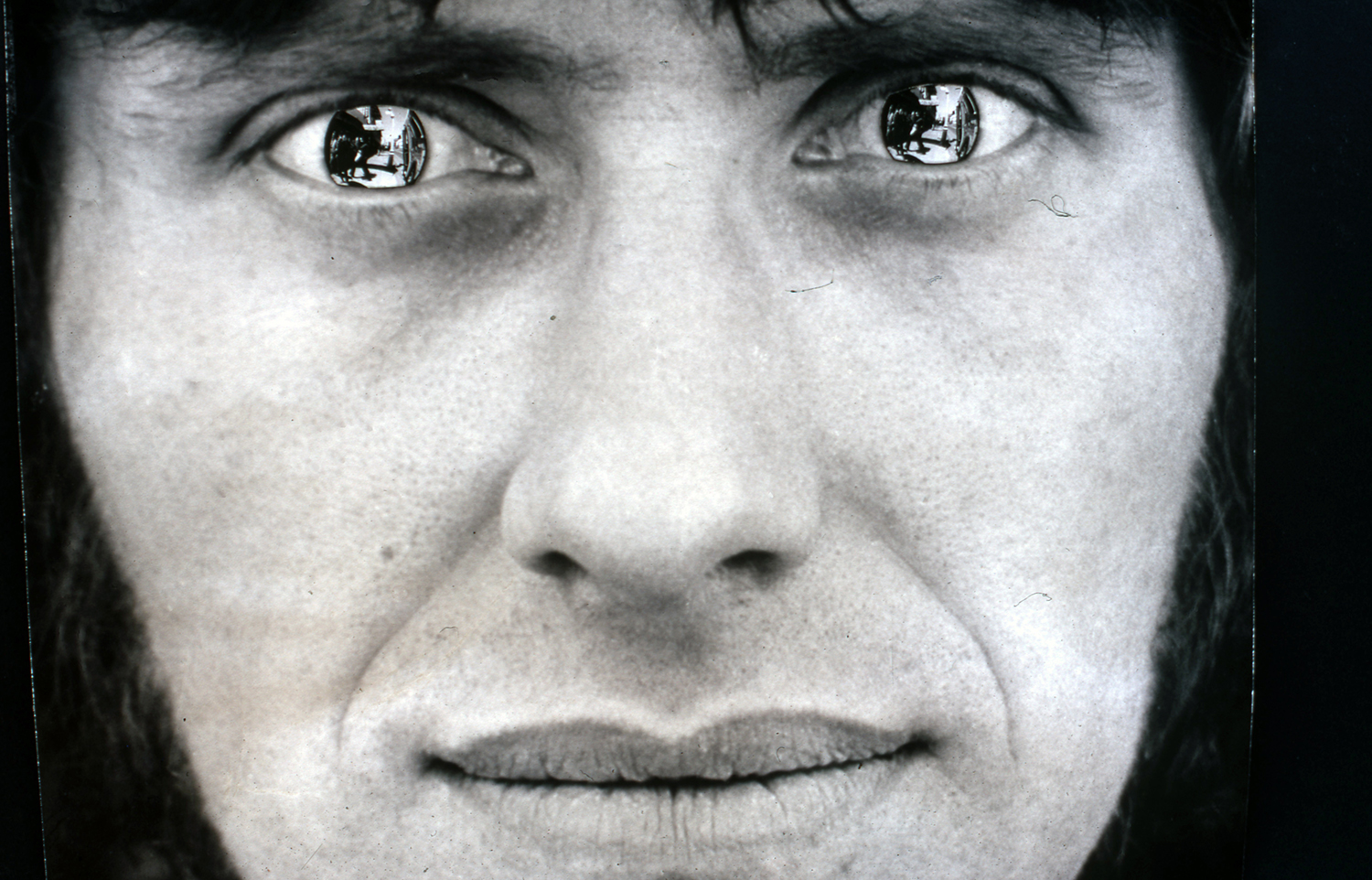Photo of Stephen Kaltenbach from Personal Appearance Manipulation: Mirrored-Coated Contact Lenses